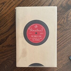 Sinatra! The Song Is You Hardcover Book Cover Sleeve Coffee Table